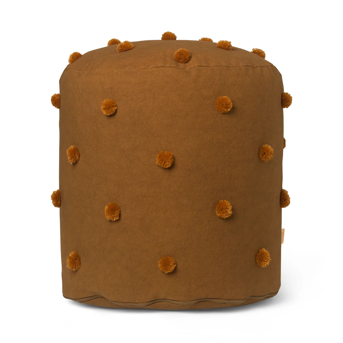 Dot pouf Ø39 cm, sugar kelp-mustard Ferm Living