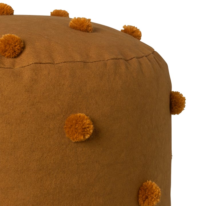 Dot pouf Ø39 cm, sugar kelp-mustard Ferm Living