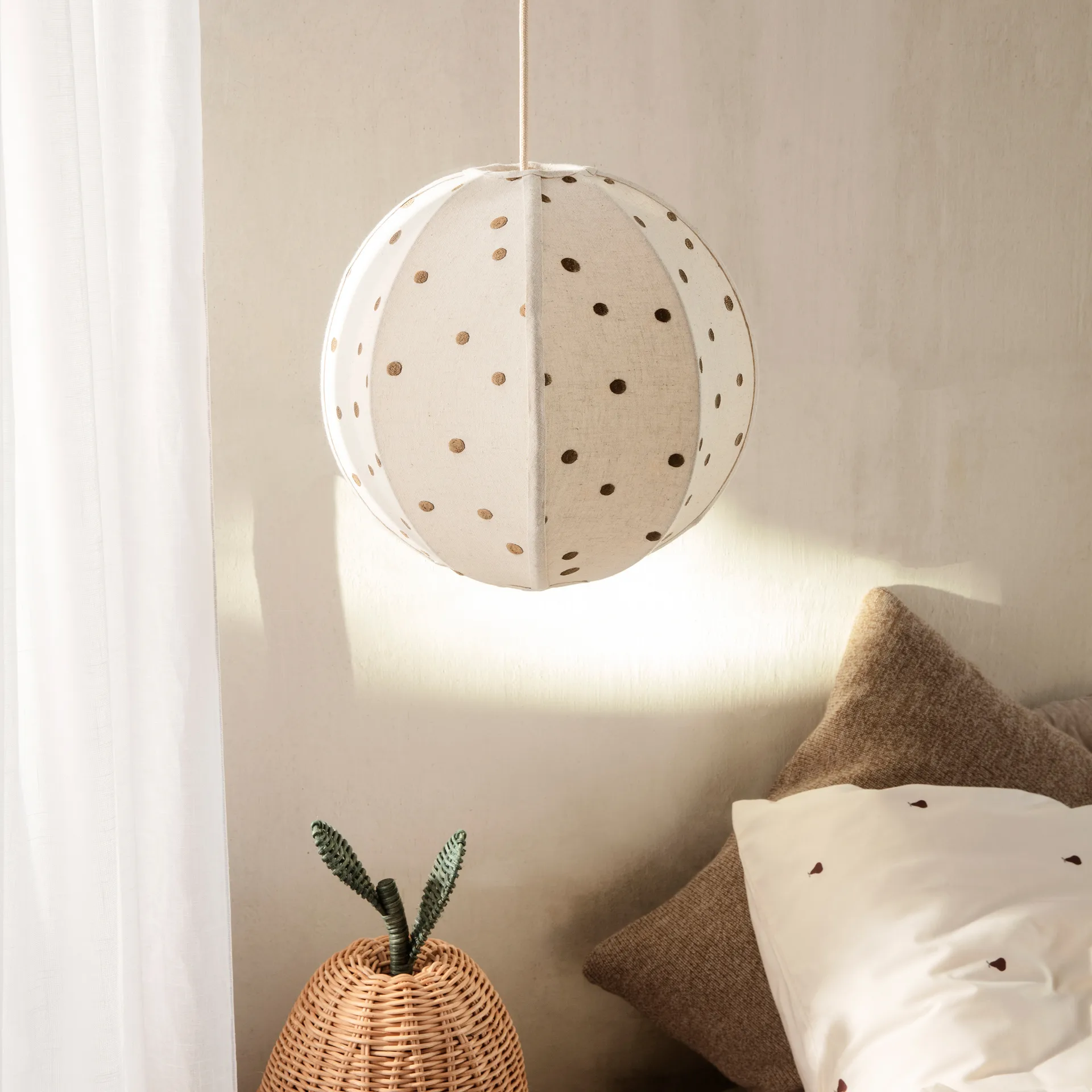 Dots lamp shade Ø35 cm, Sugar kelp Ferm Living