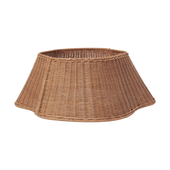 Drape braided tree skirt Christmas tree basket - Natural - Ferm Living