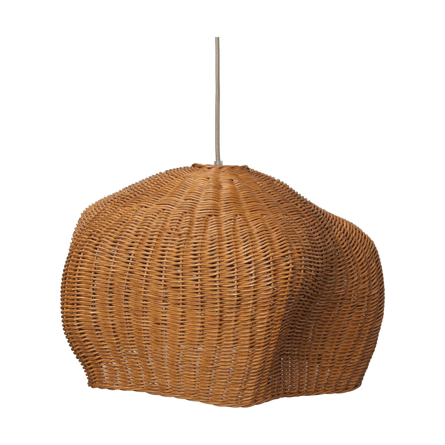 Drape lamp shade medium, Natural Ferm Living