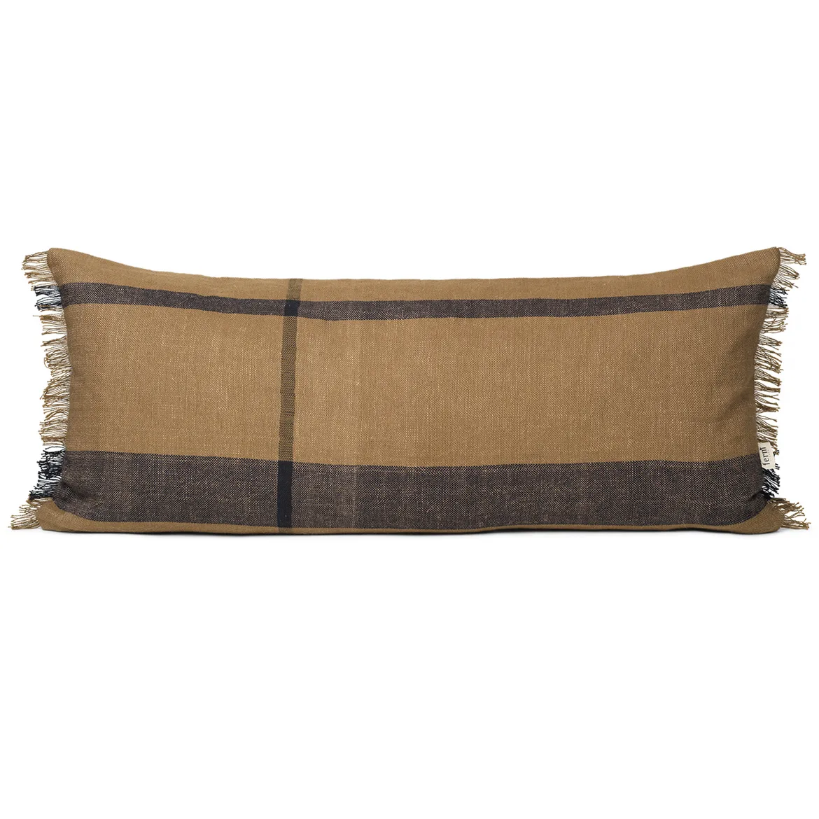 Dry cushion 40x90 cm, sugar kelp-black Ferm Living