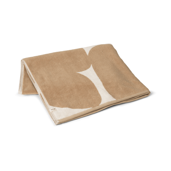 Ebb bath towel 100x150 cm - Sand, off-white - Ferm LIVING