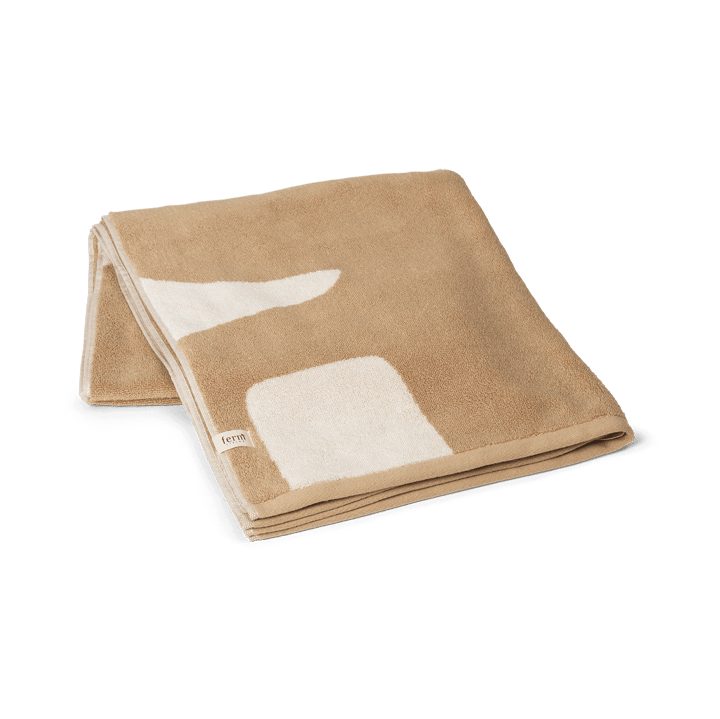 Ebb bath towel 70x140 cm - Sand, off-white - ferm LIVING