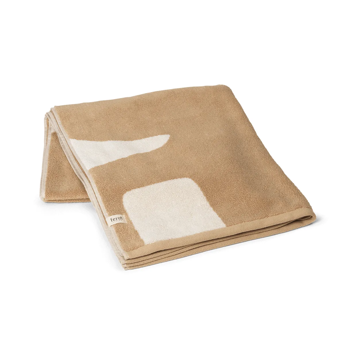 Ferm Living Ebb bath towel 70x140 cm Sand, off-white