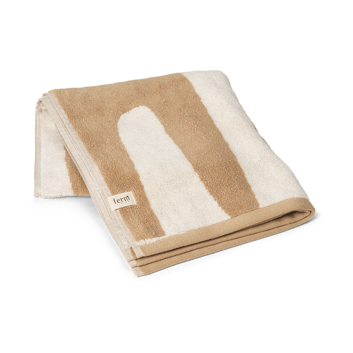 Ebb towel 50x100 cm - Sand, off-white - ferm LIVING