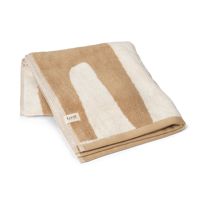 Ebb towel 50x100 cm - Sand, off-white - Ferm LIVING
