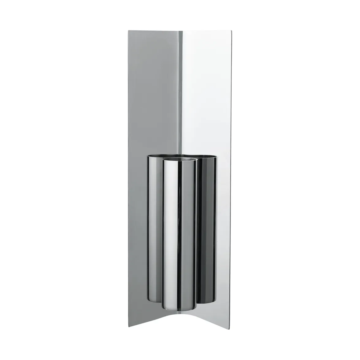 Eddy wall vase, Mirror-polished stainless steel Ferm Living