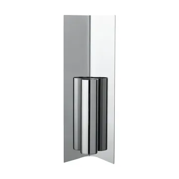 Eddy wall vase - Mirror-polished stainless steel - Ferm Living