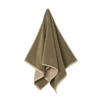 Ekko bath towel - Olive-cashmere, 70x140 cm - Ferm Living