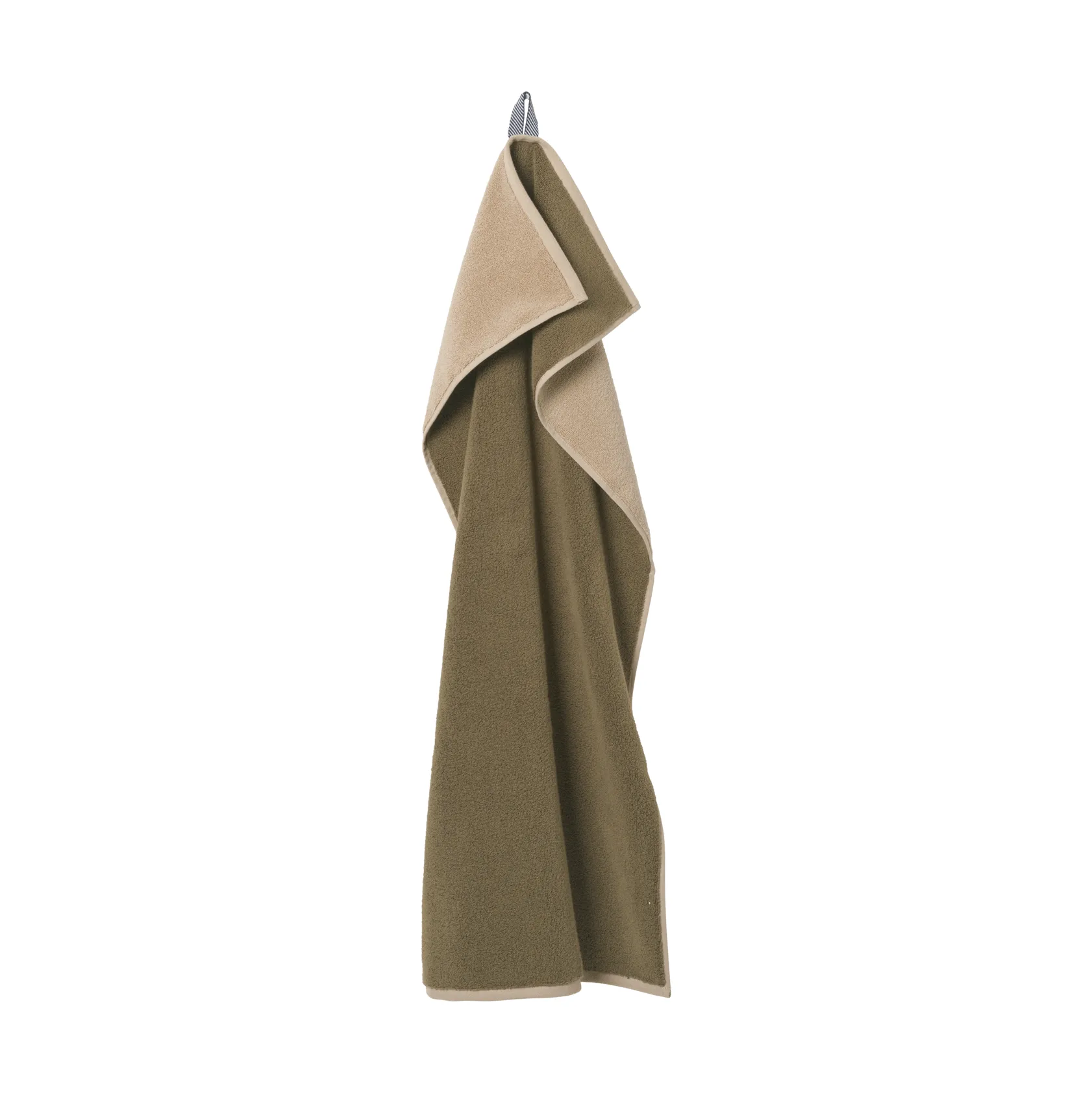 Ekko bath towel, Olive-cashmere, 70x140 cm Ferm Living