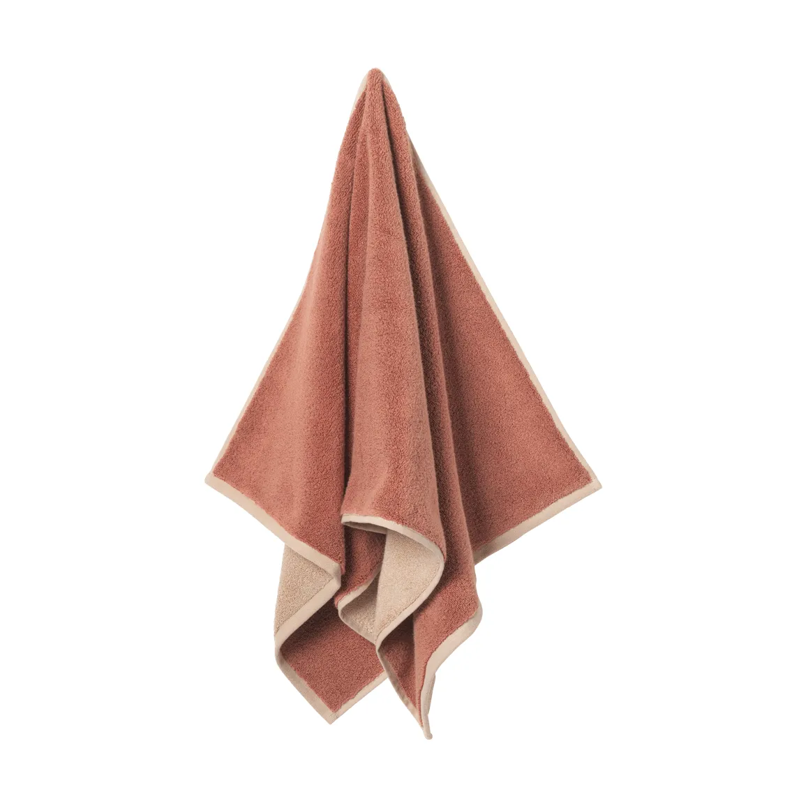Ekko towel, Mocha-cashmere, 50x100 cm Ferm Living
