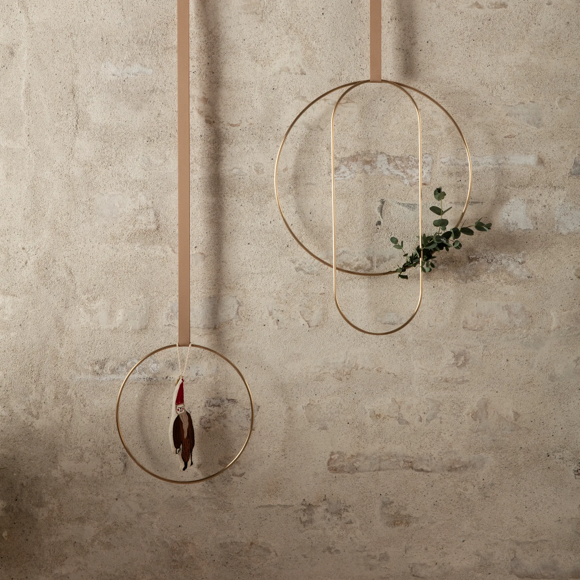 Elf Pair Christmas ornament, multi Ferm Living