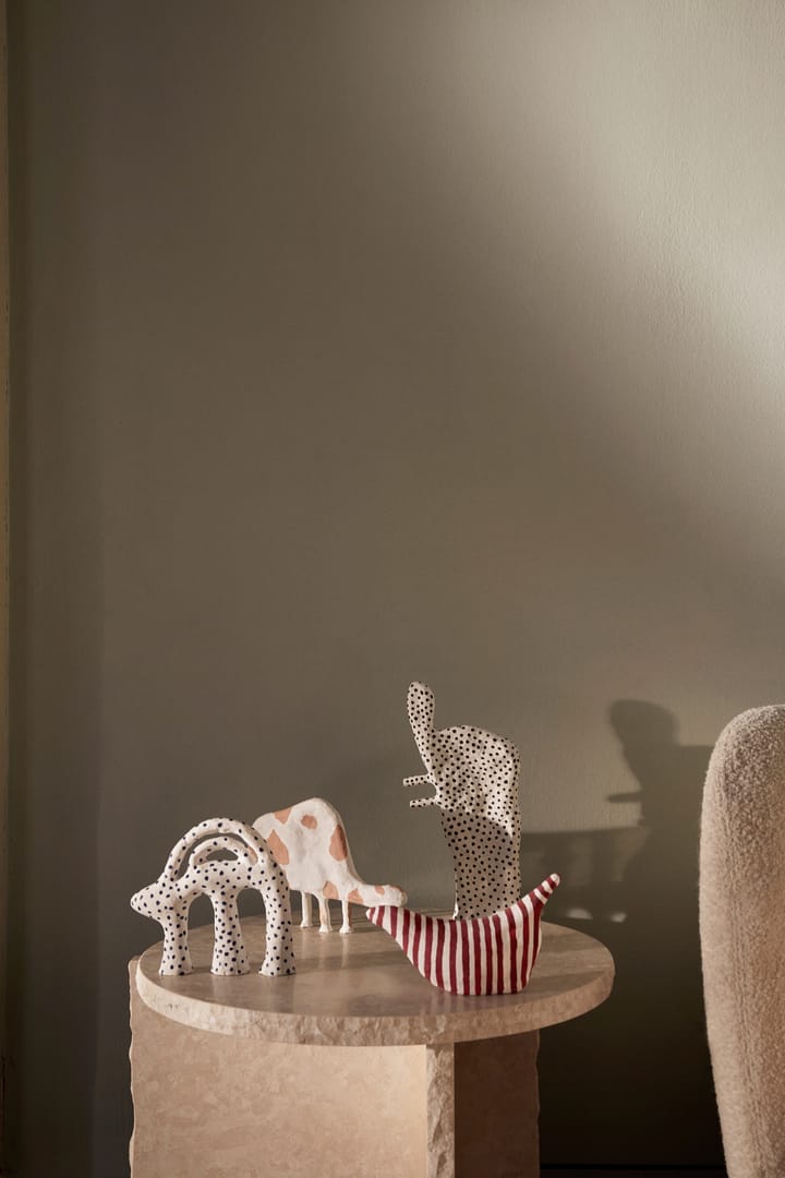 Elly sculpture, White-black Ferm Living