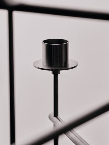 Elysia candlestick - Brushed stainless steel - Ferm Living