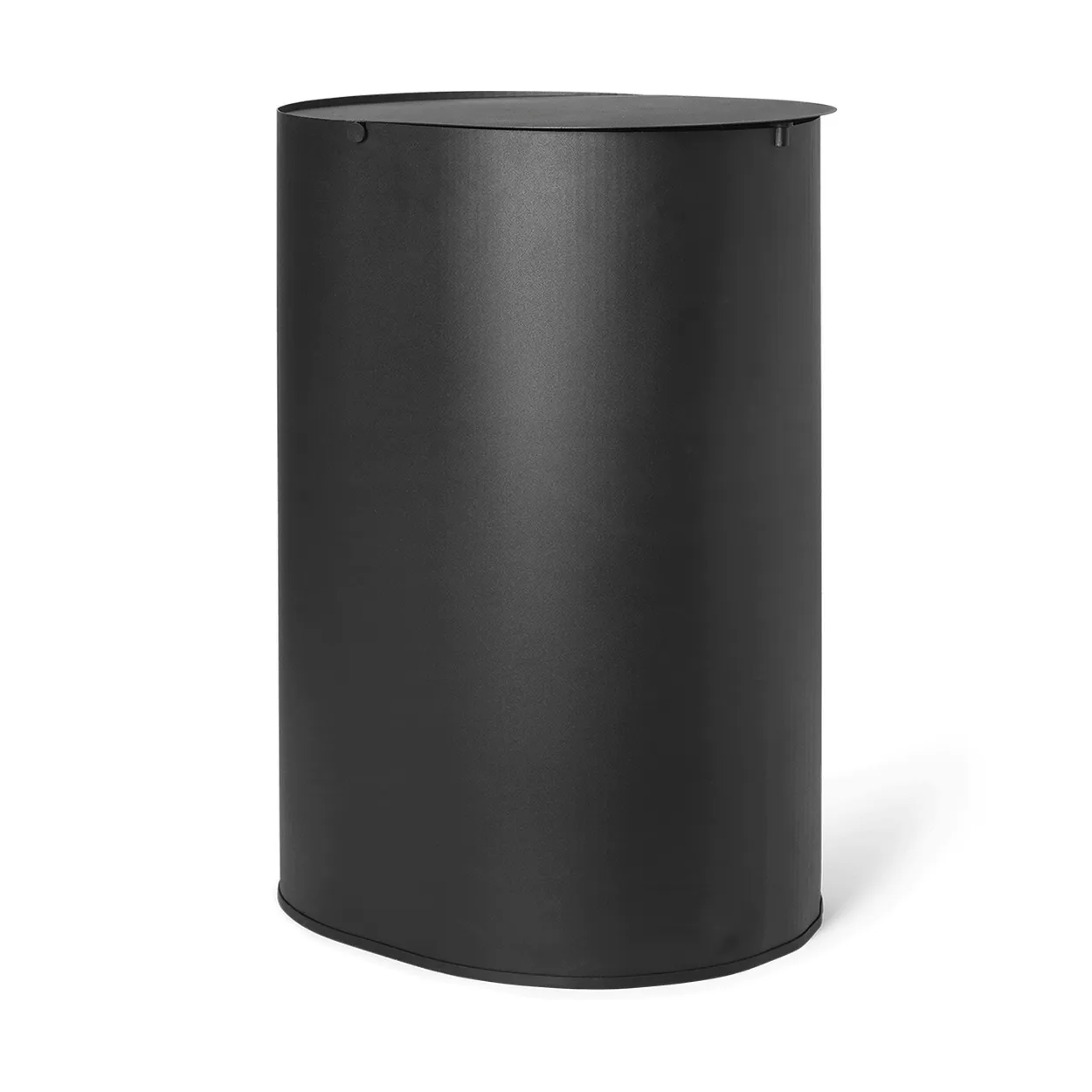 Ferm Living Enkel waste bin large Black | Scandinavian Design | Pedal bins | Black