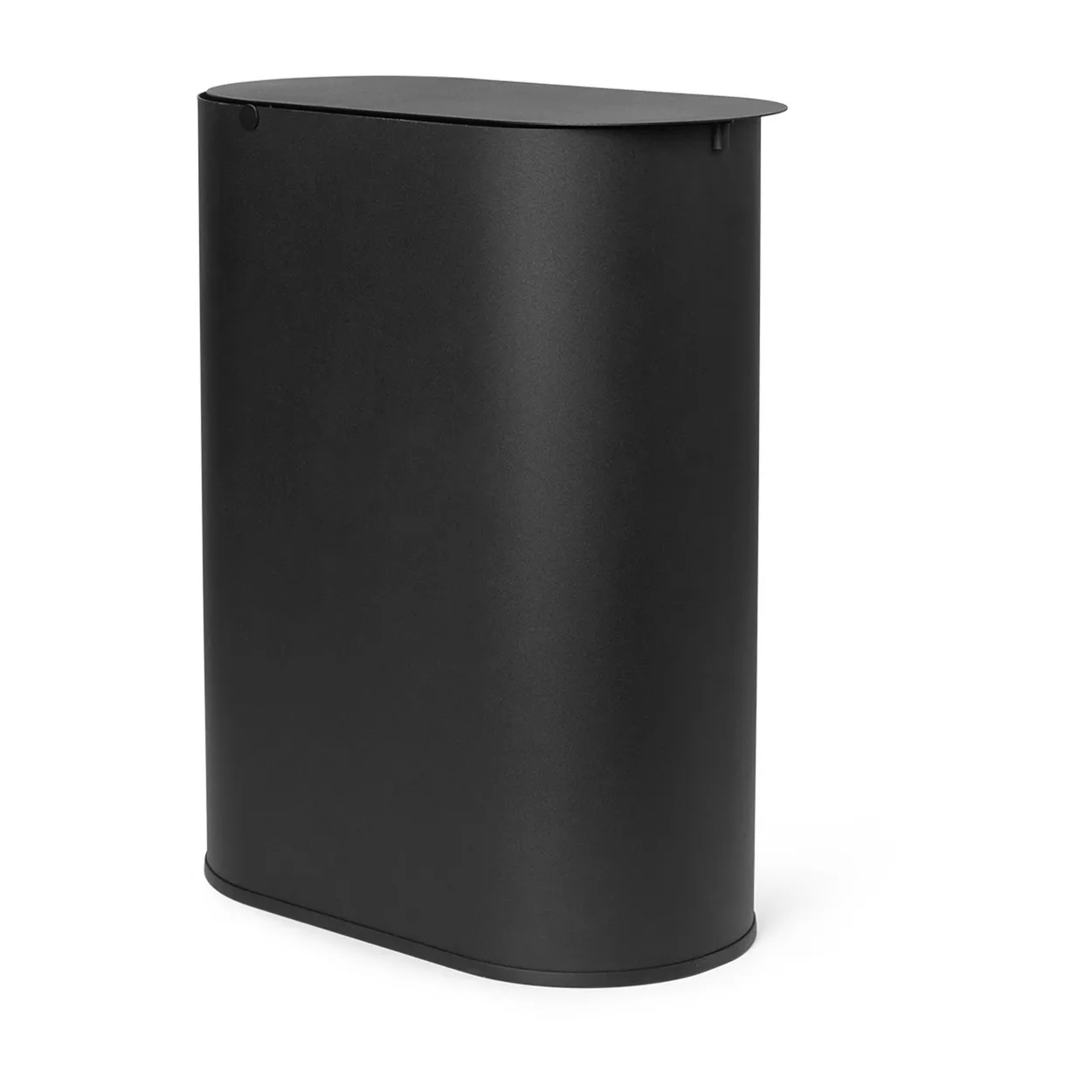 Ferm Living Enkel waste bin medium Black | Scandinavian Design | Pedal bins | Black