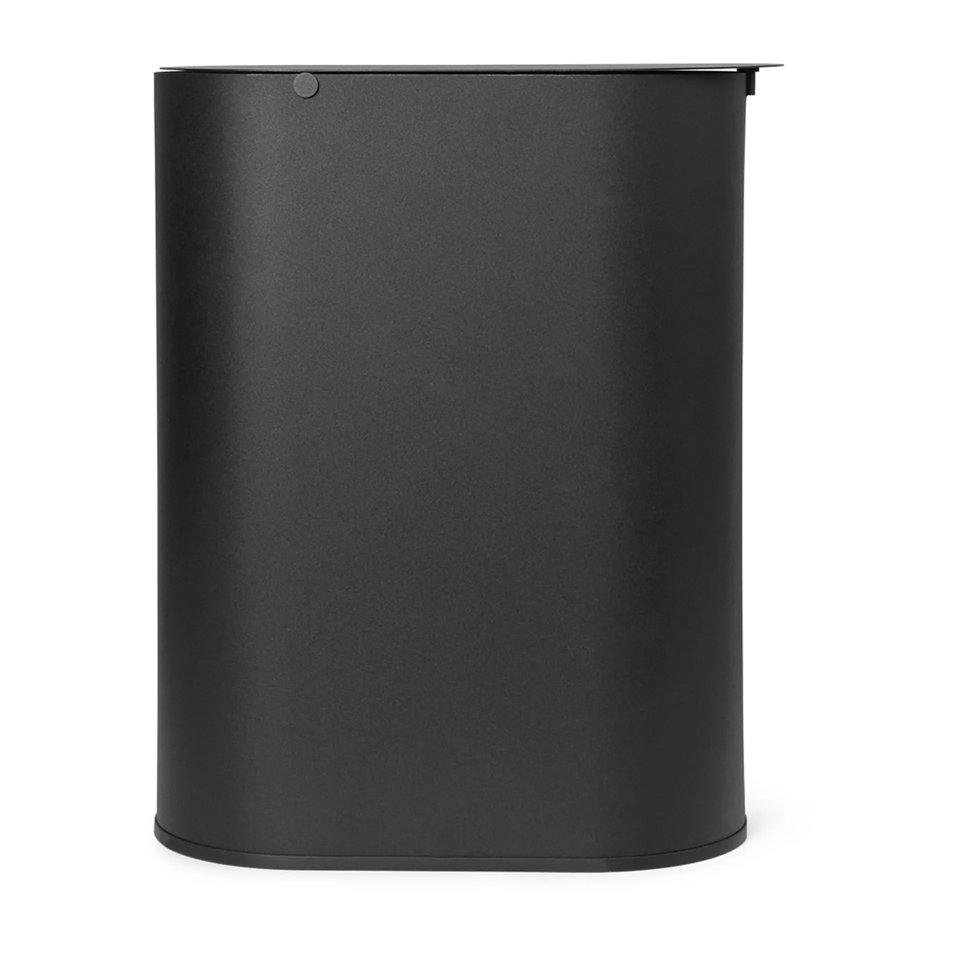 Enkel waste bin medium, Black Ferm Living