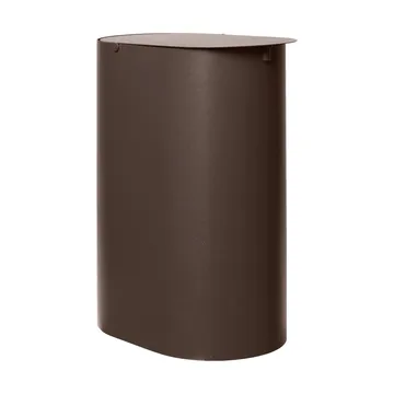 Enkel waste bin small - Dark chocolate - Ferm Living