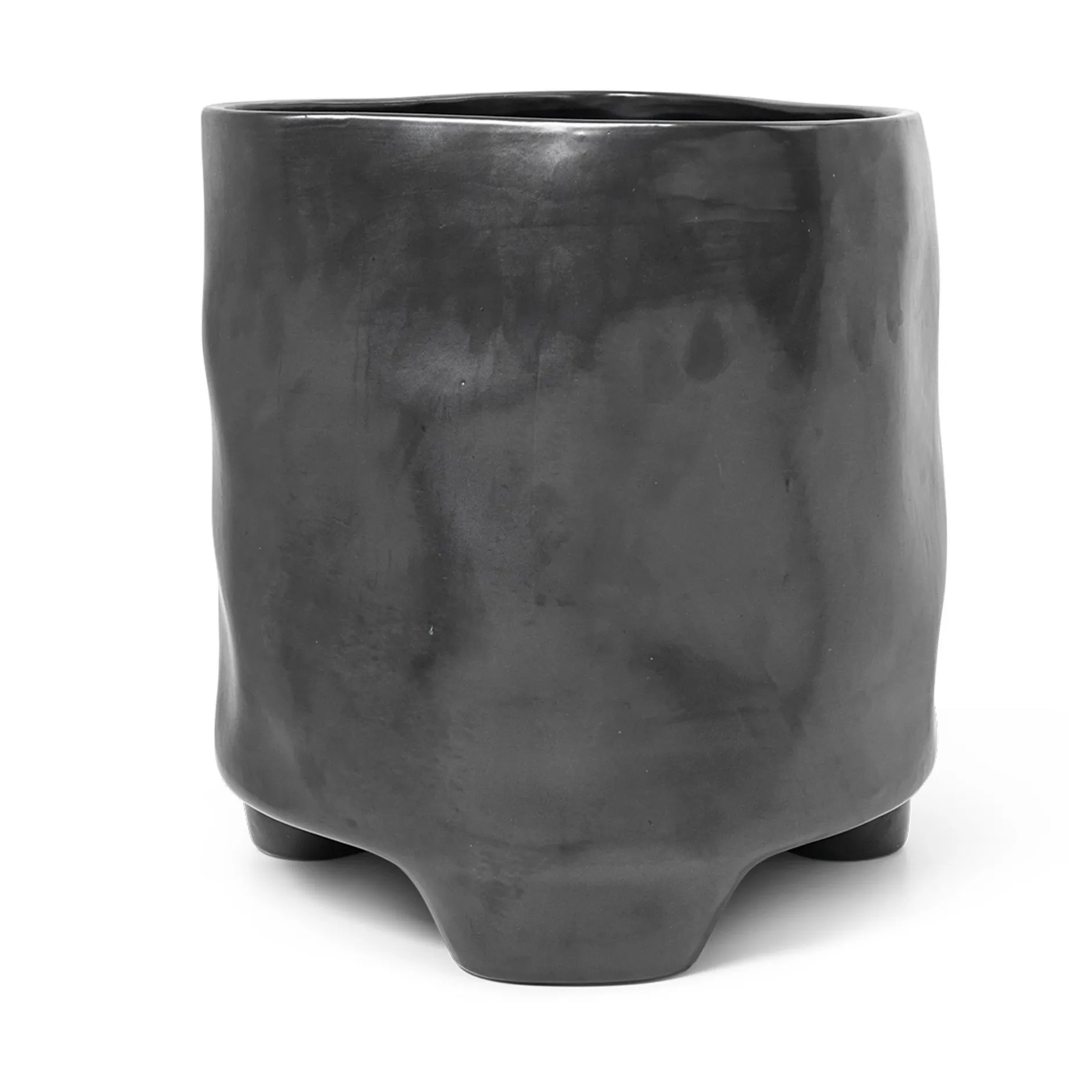 Esca flower pot black, XL Ferm Living