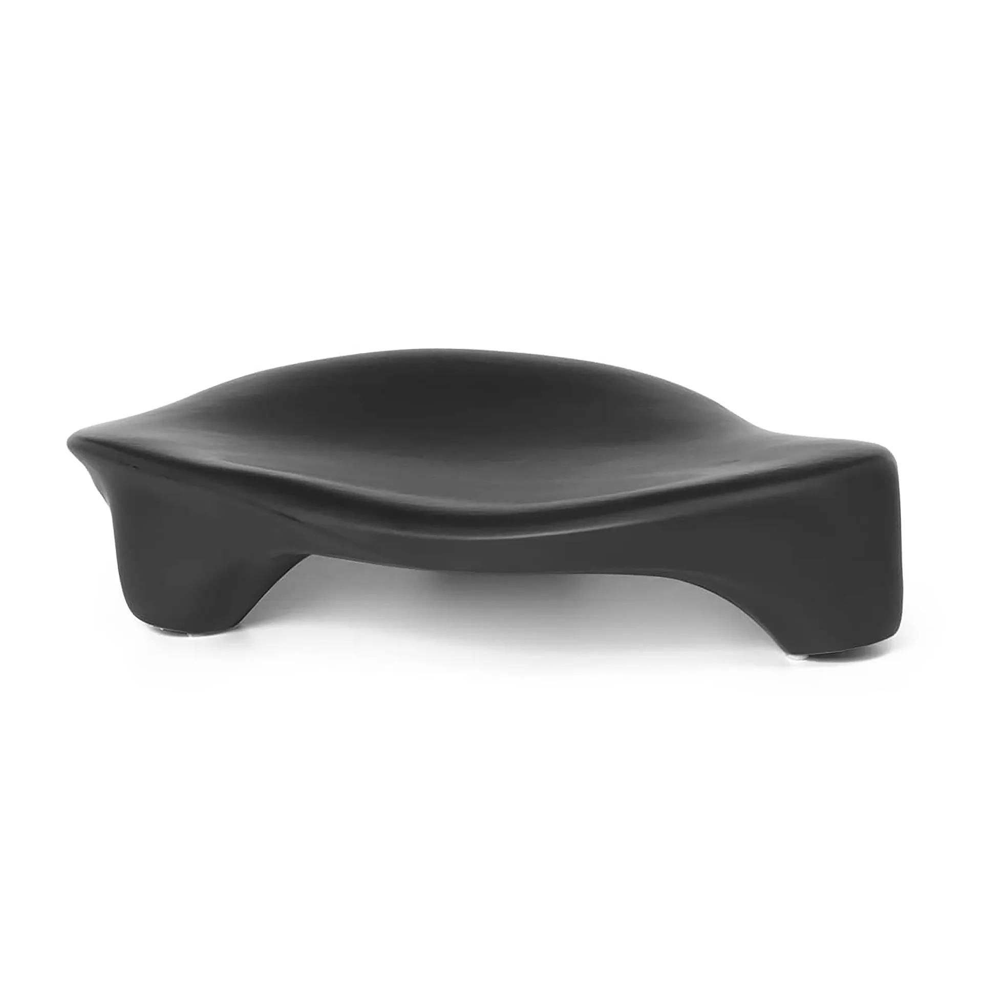 Esca Piece decoration saucer, Black Ferm Living