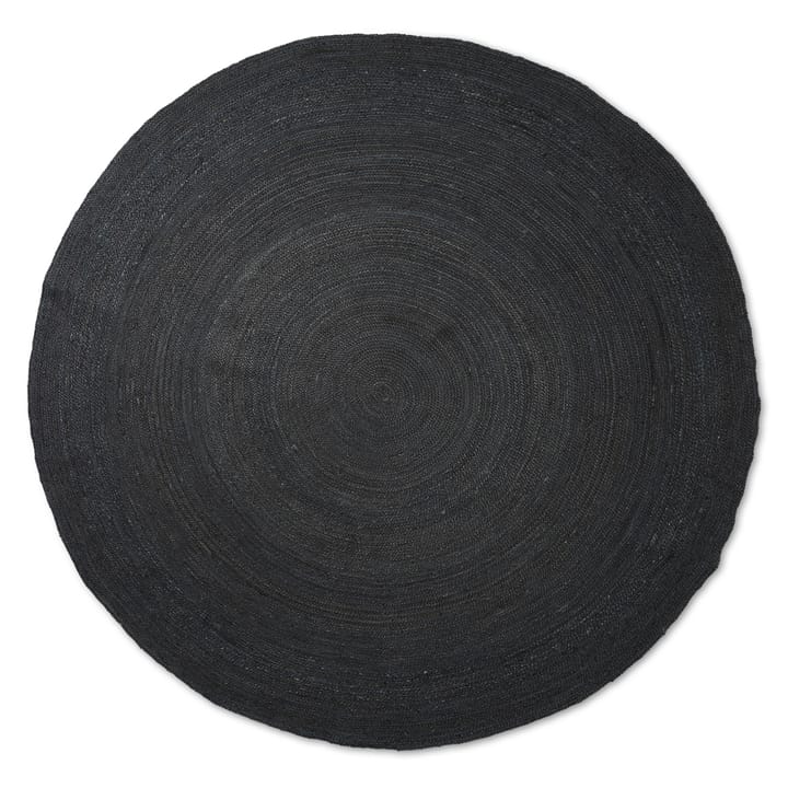 Eternal Jute Rug Round Large From Ferm, Large Black And White Round Rugs