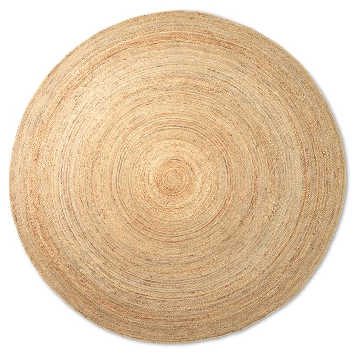 Eternal jute rug round large - natural - Ferm Living