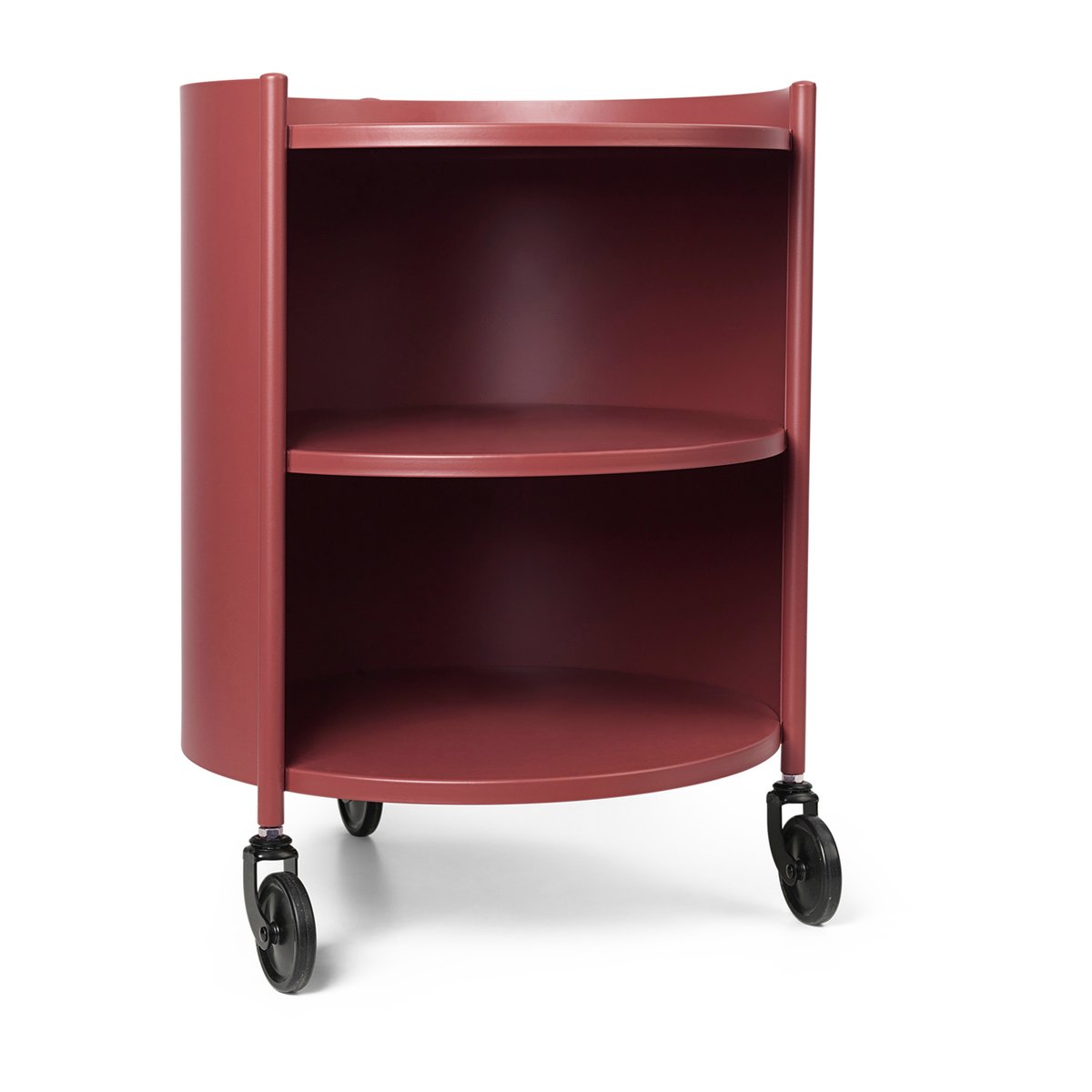 Ferm Living Eve side table Mahogany Red | Scandinavian Design | Dressers & sideboards | Red