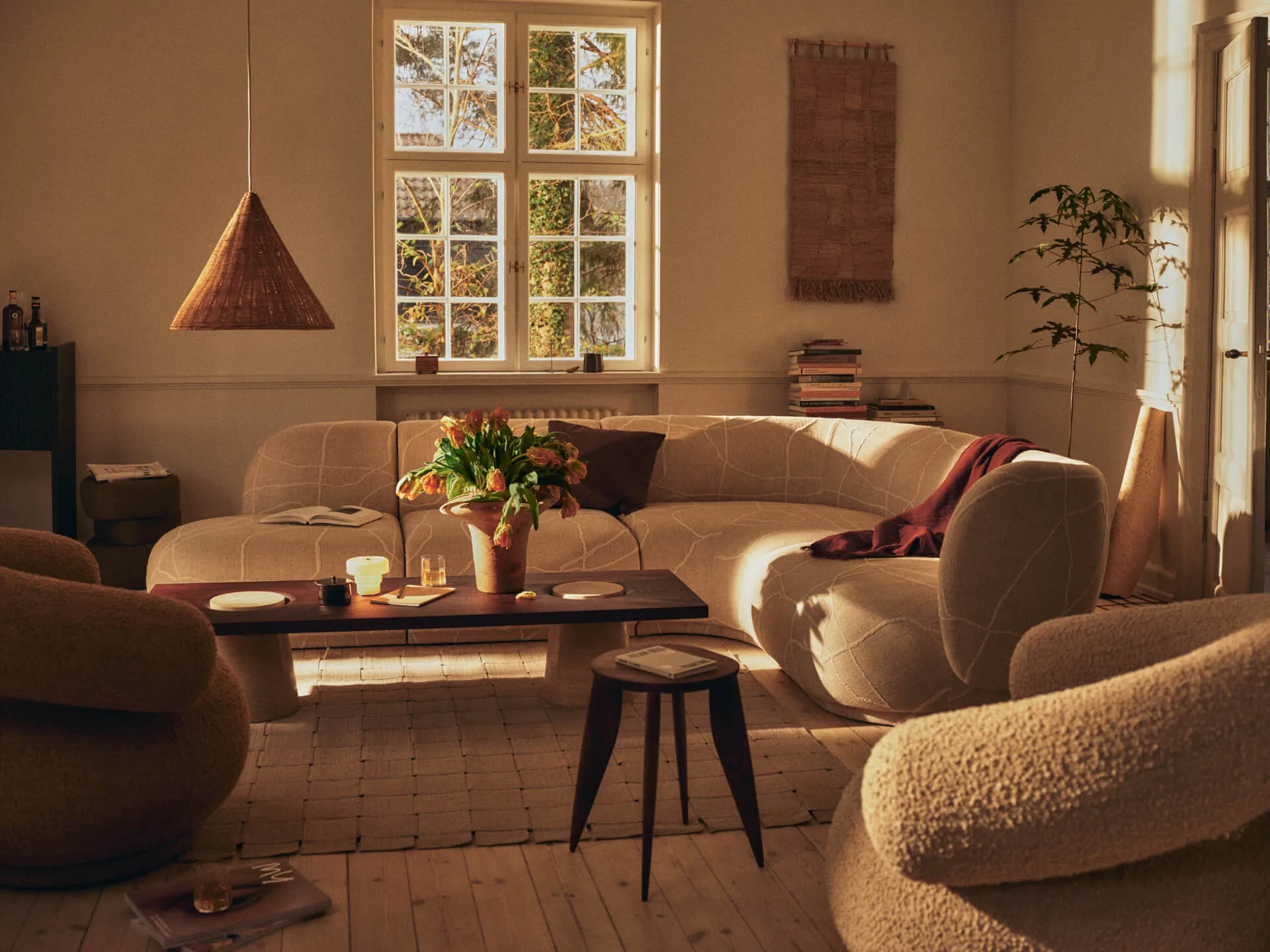 Evio vase, Burnt umber, Ø35x53 cm Ferm Living