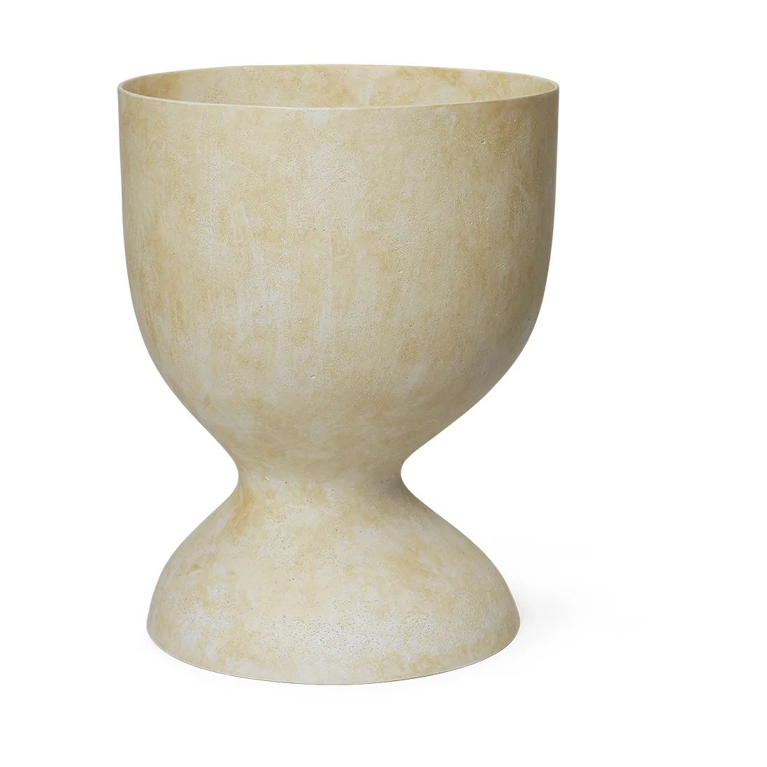 Ferm Living Evoke flower pot 45 cm Warm Sand | Scandinavian Design | Flower pots | Beige
