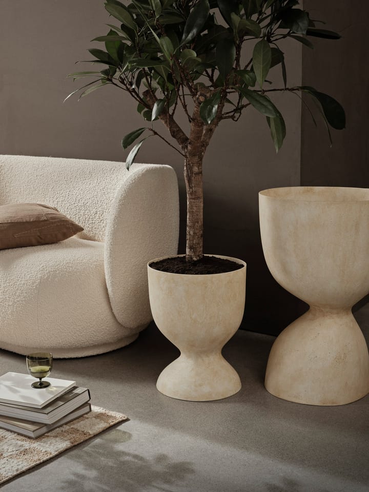 Evoke flower pot 70 cm, Warm Sand Ferm Living