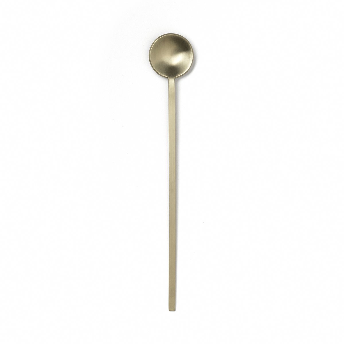 Ferm Living Fein longdrink-spoon brass | Scandinavian Design | Table cutlery | Gold-coloured