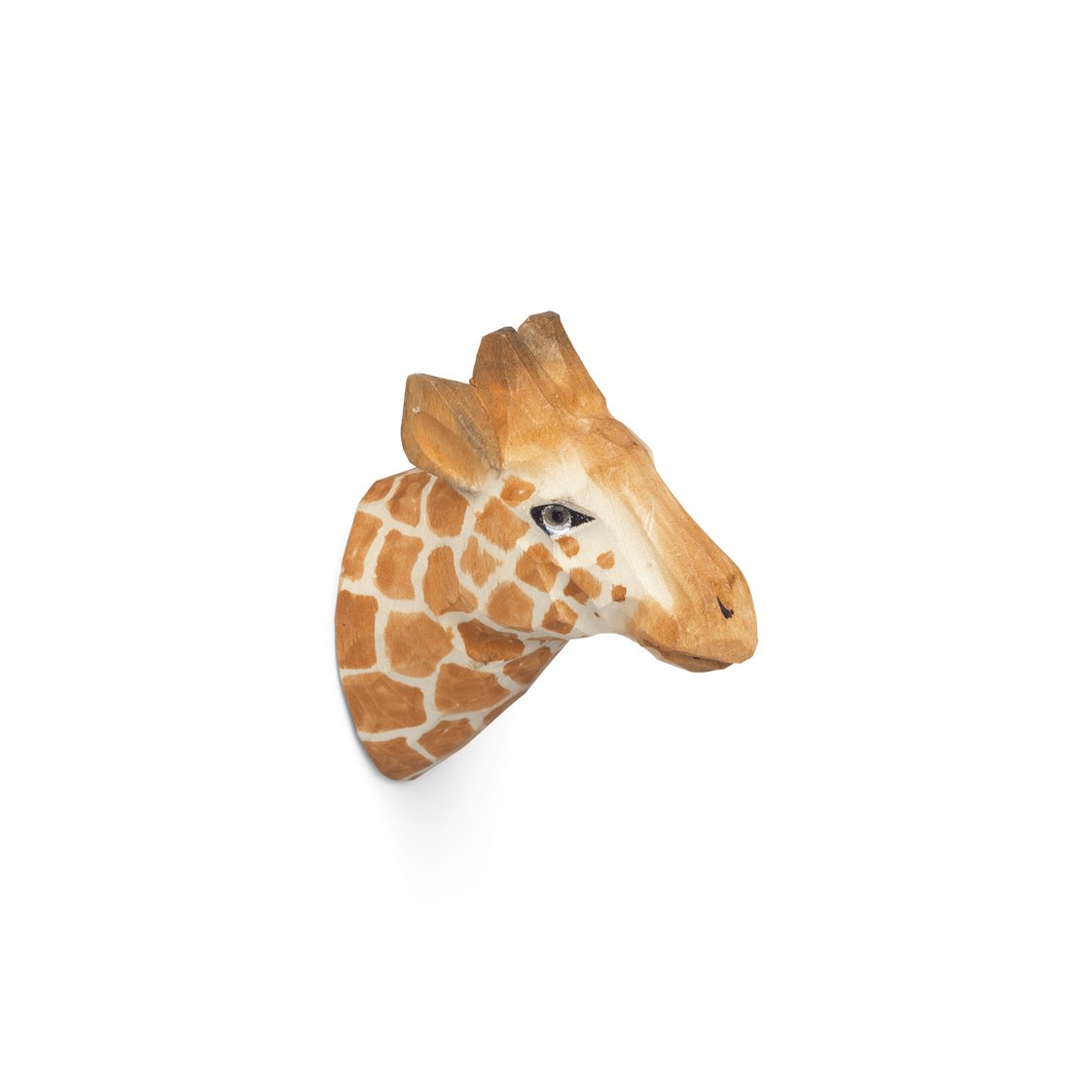 Ferm Living Animal hook giraffe | Scandinavian Design | Clothes hooks & hangers | Orange