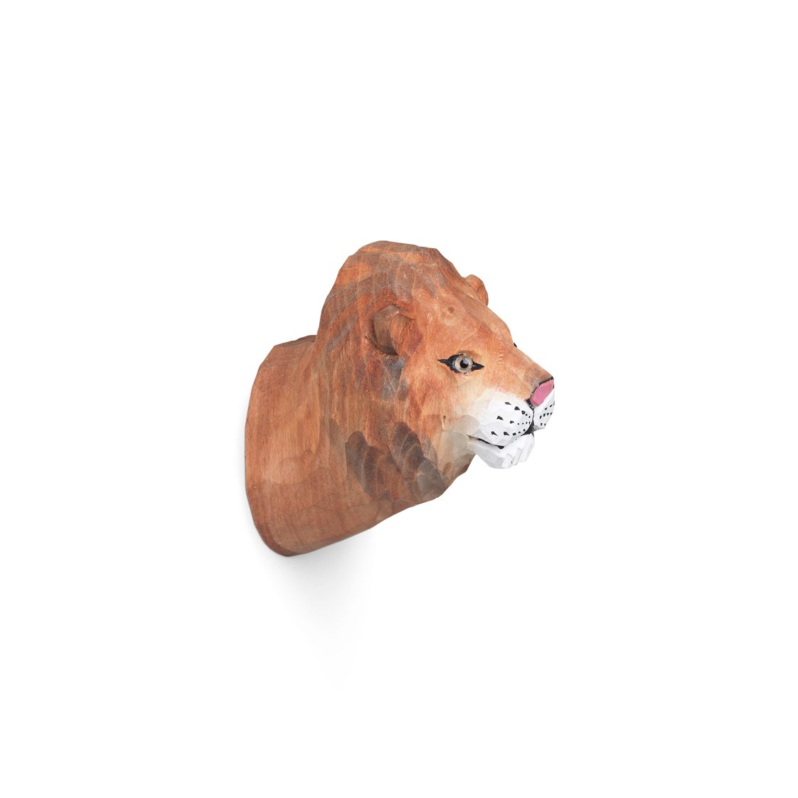 Ferm Living Ferm Living Animal hook lion | Scandinavian Design | Clothes hooks & hangers | Orange