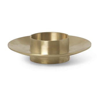 Ferm Living block candle holder - brass - Ferm Living