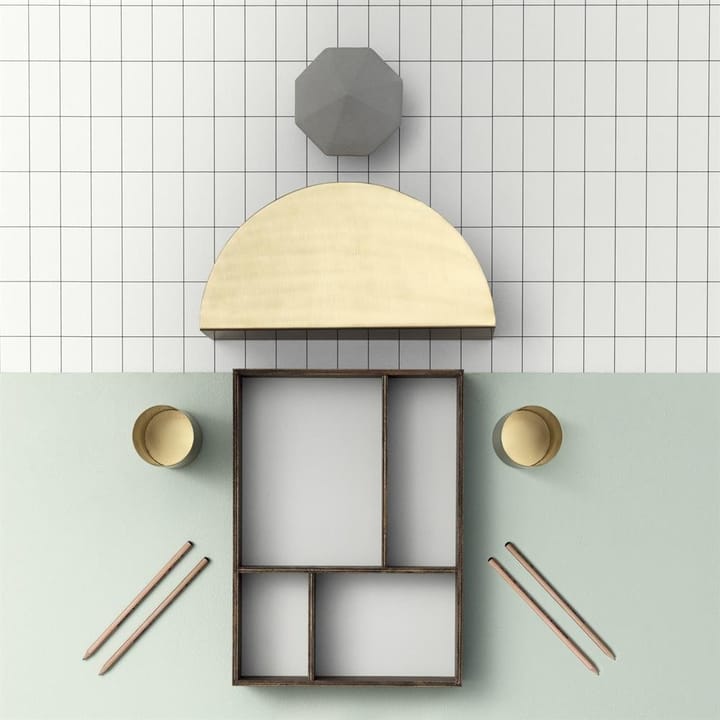 Ferm Living brass cup, 6x9 cm Ferm Living