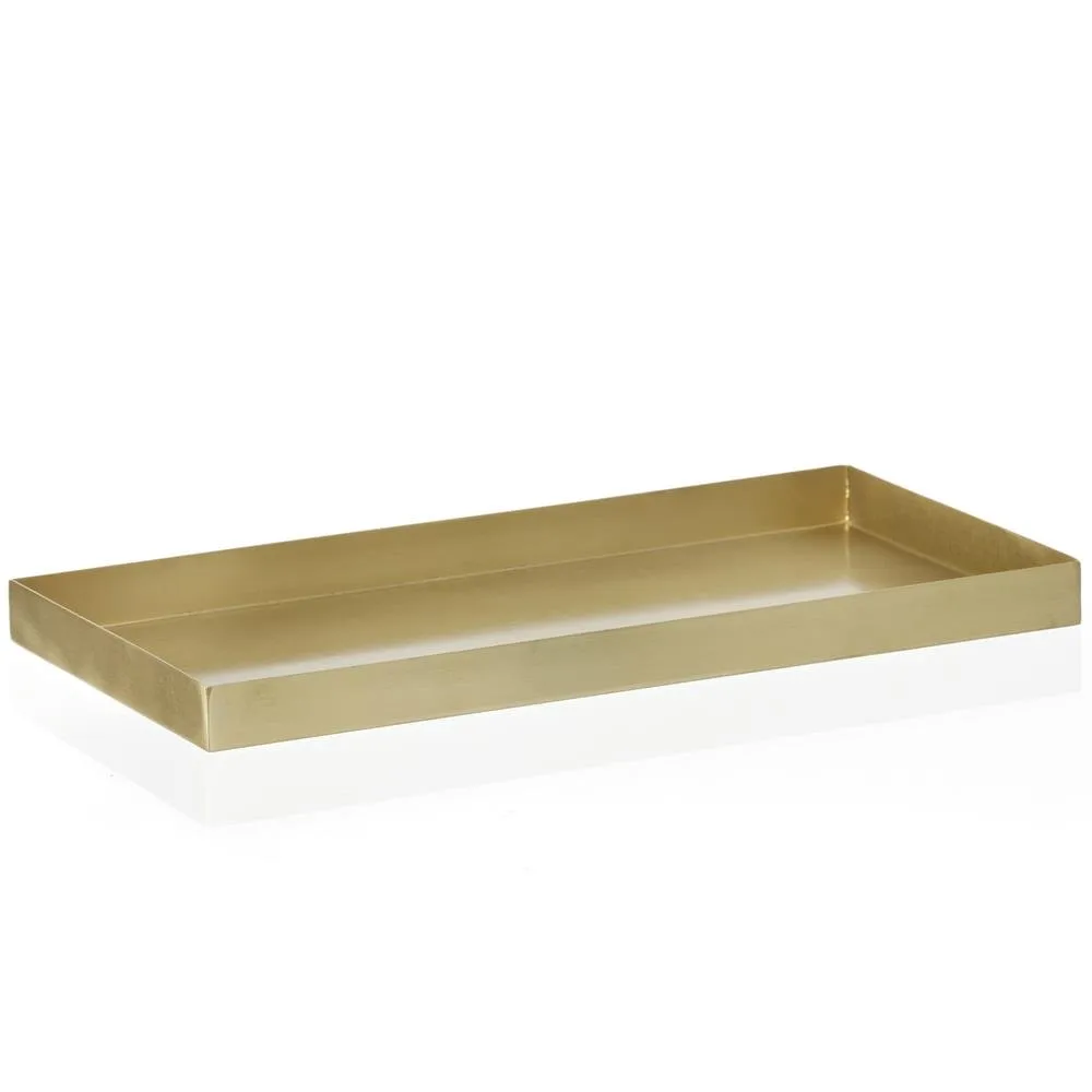 Ferm Living brass tray, 15x30 cm Ferm Living