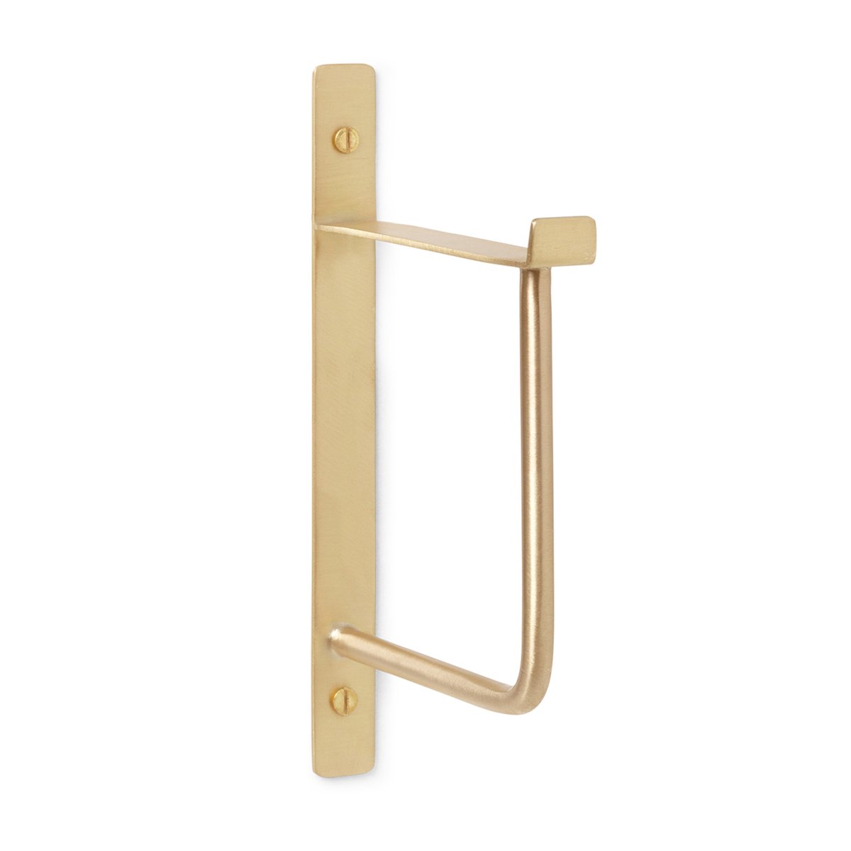 Ferm Living hanger Brass | Scandinavian Design | Clothes hooks & hangers | Gold-coloured