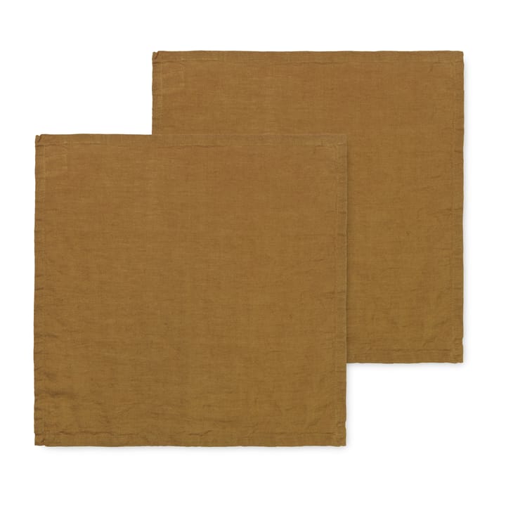 ferm LIVING linnen napkins 2-pack - Sugar Kelp - ferm LIVING