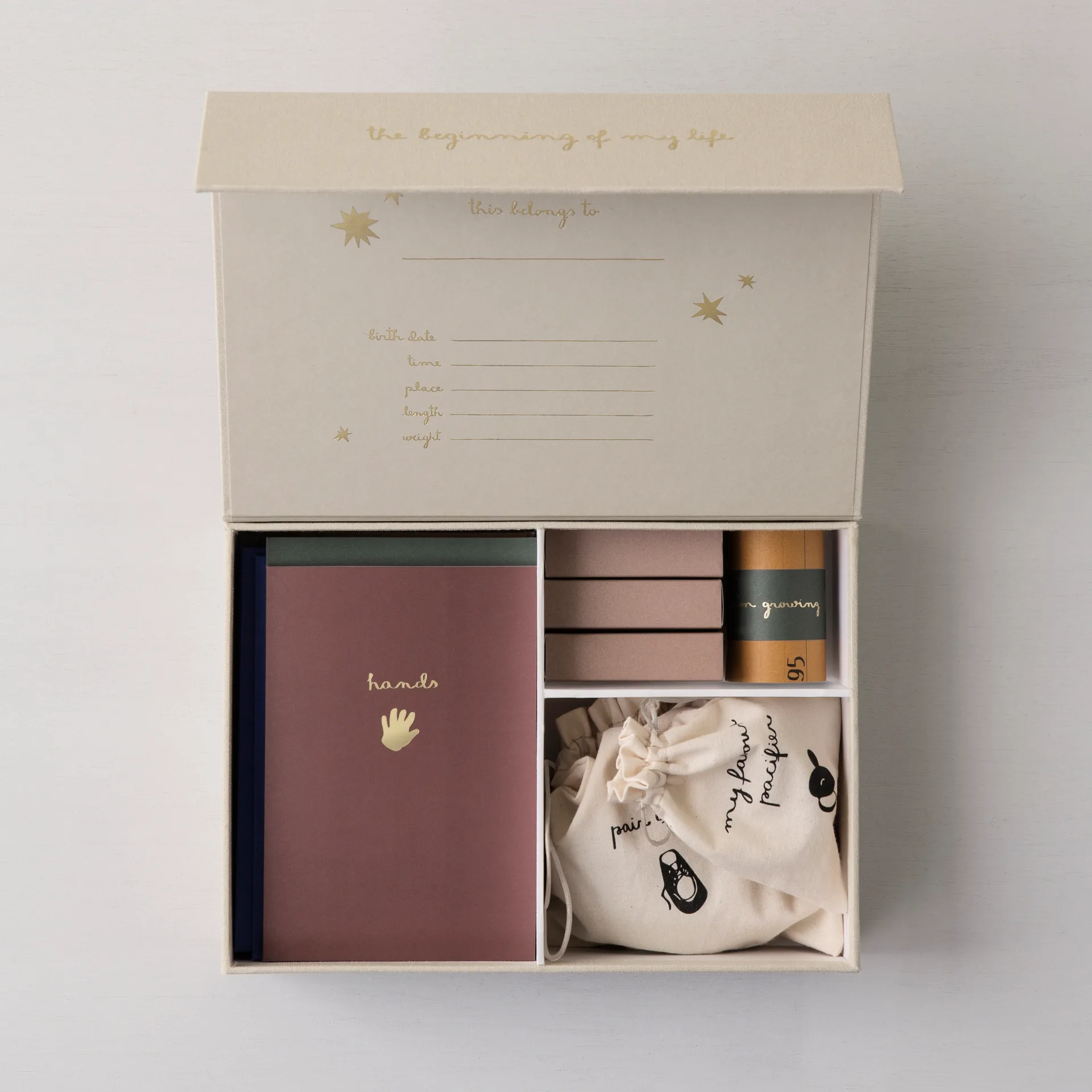 Ferm Living memory box, The Begining of my life Ferm Living