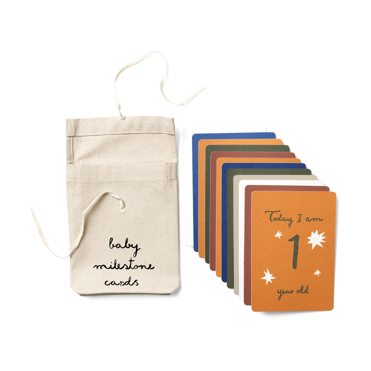 Ferm Living Milestone card incl. bag Multi | Scandinavian Design | Decorative accessories | Multi