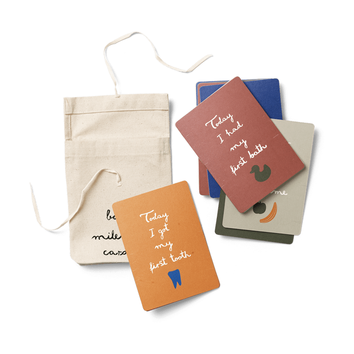 Ferm Living Milestone card incl. bag, Multi Ferm Living