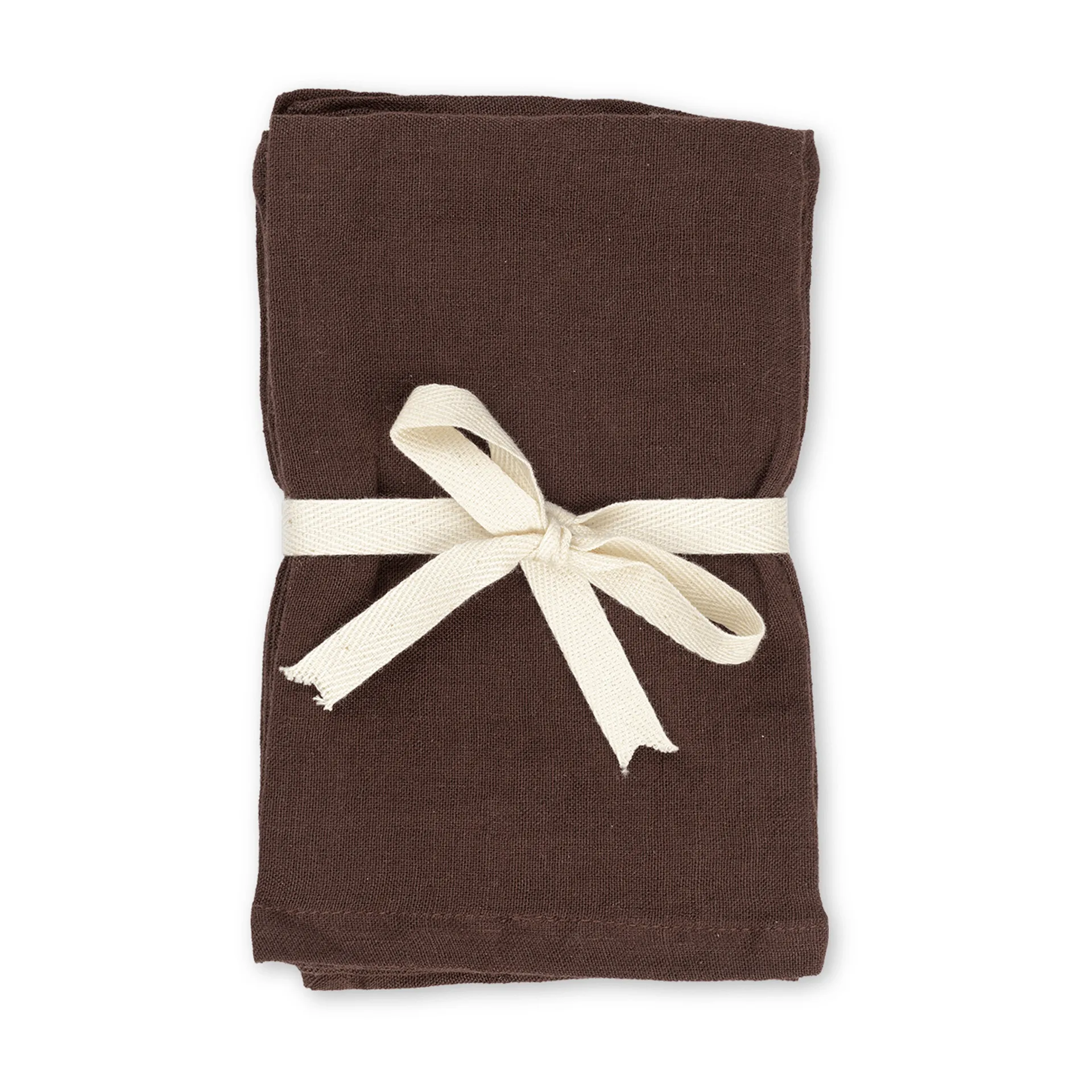 Ferm Living placemat linne 2-pack, Chocolate Ferm Living