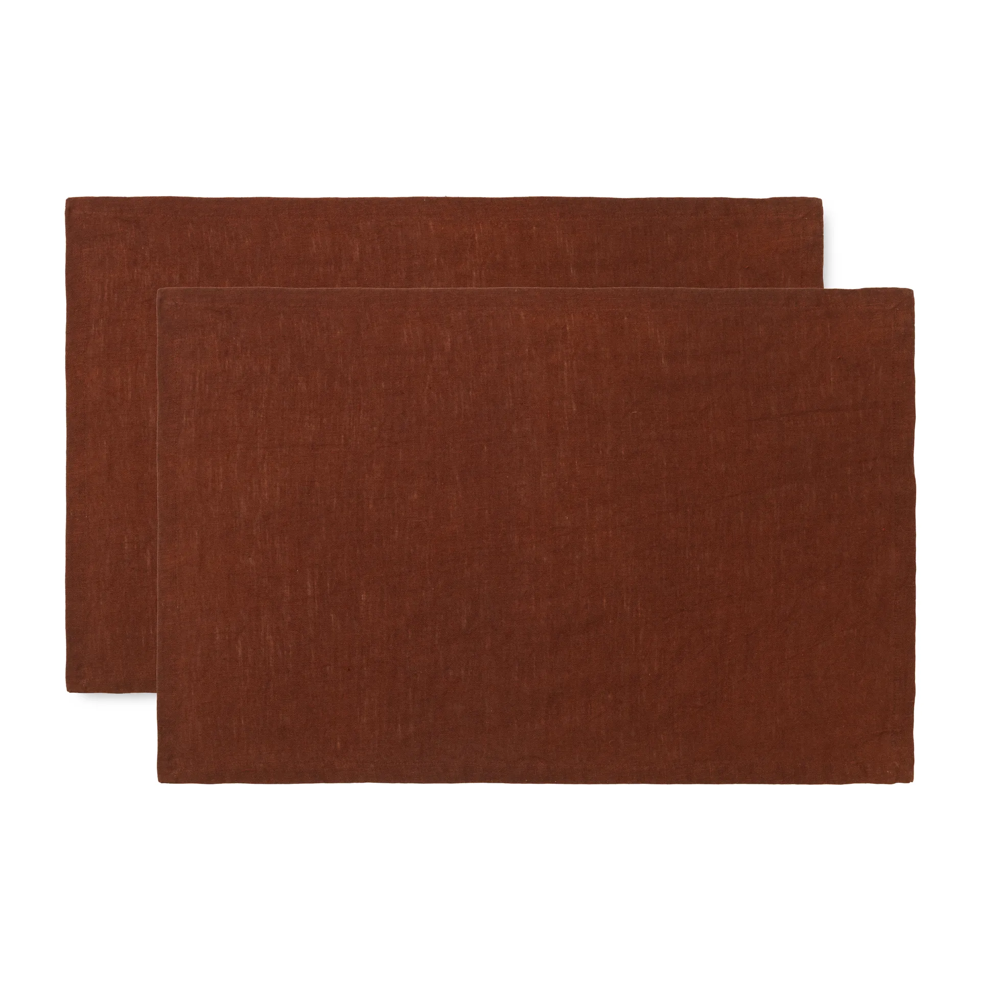 Ferm Living placemat linne 2-pack, Cinnamon Ferm Living