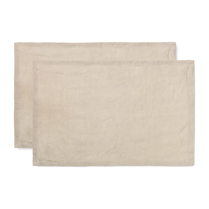 ferm LIVING placemat linne 2-pack - Natural - Ferm LIVING