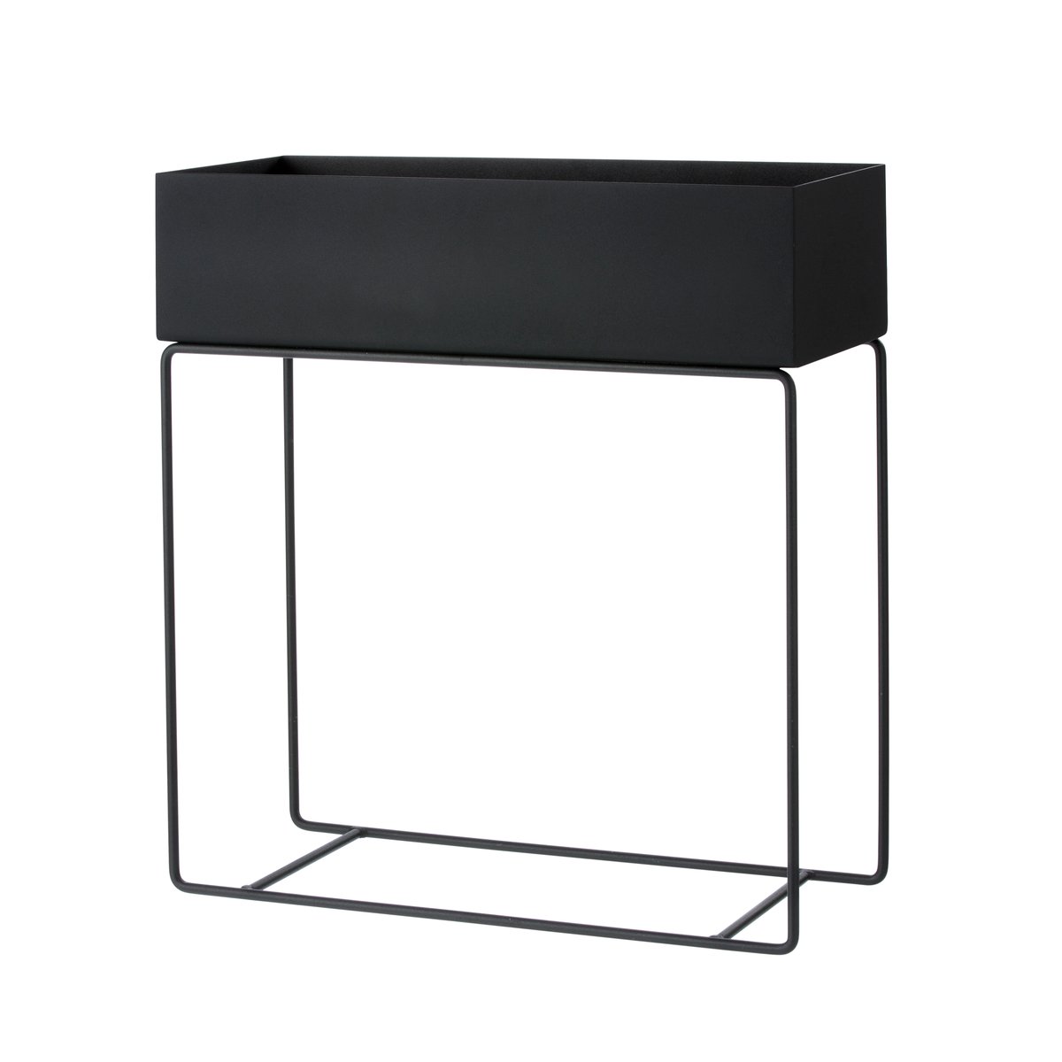 ferm LIVING plant box black (black) | Scandinavian Design | Flower pots | Black