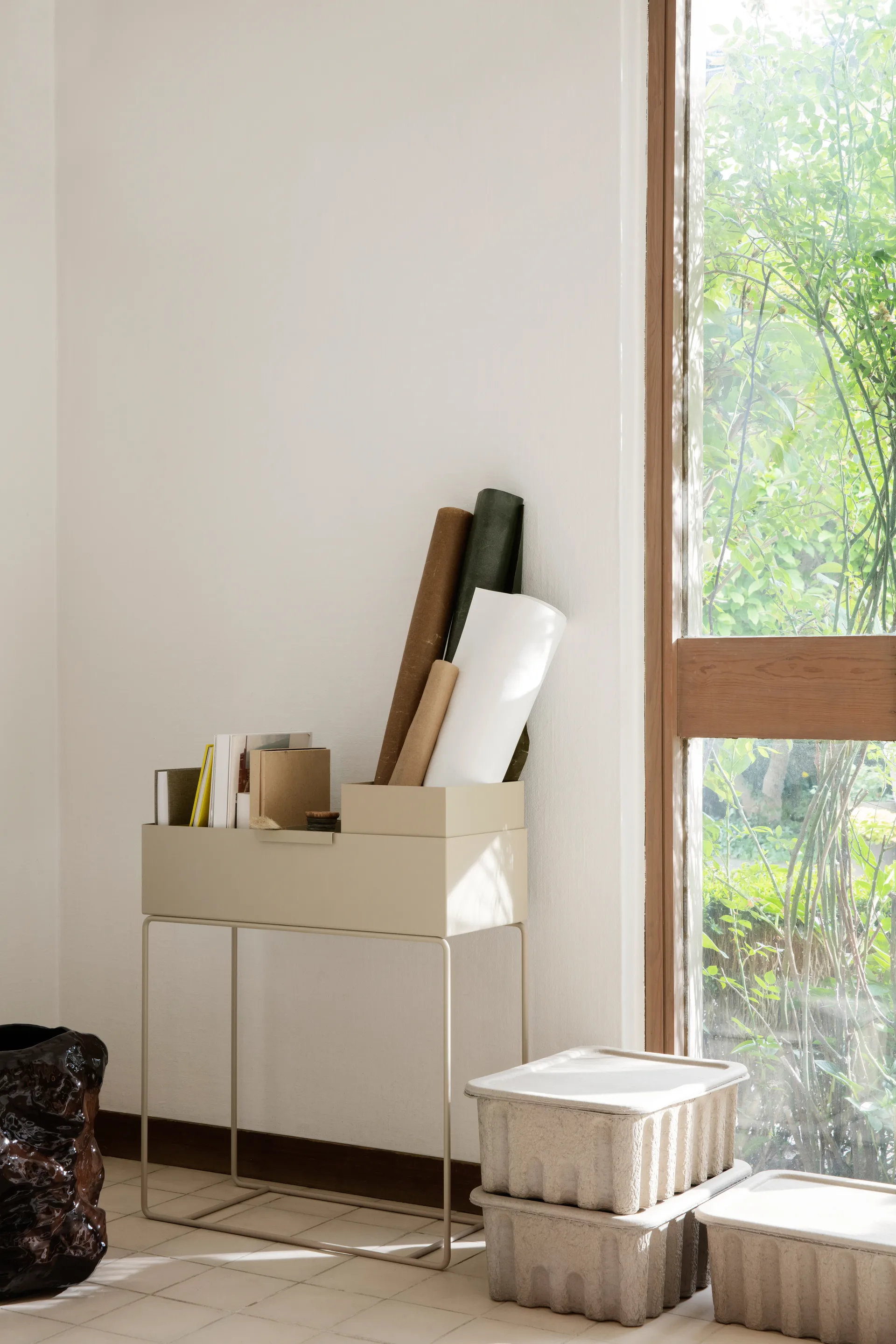 ferm LIVING plant box, cashmere (beige) Ferm Living