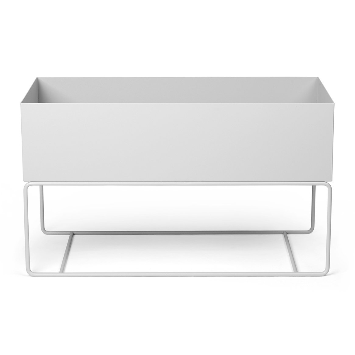 Ferm Living plant box large Light grey | Scandinavian Design | Flower pots | Grey