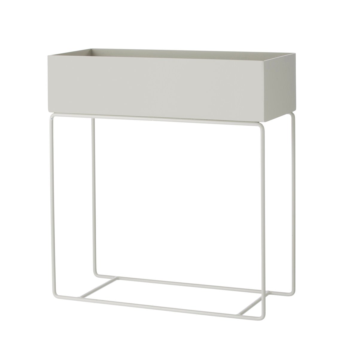 ferm LIVING plant box light grey (light grey) | Scandinavian Design | Flower pots | Grey