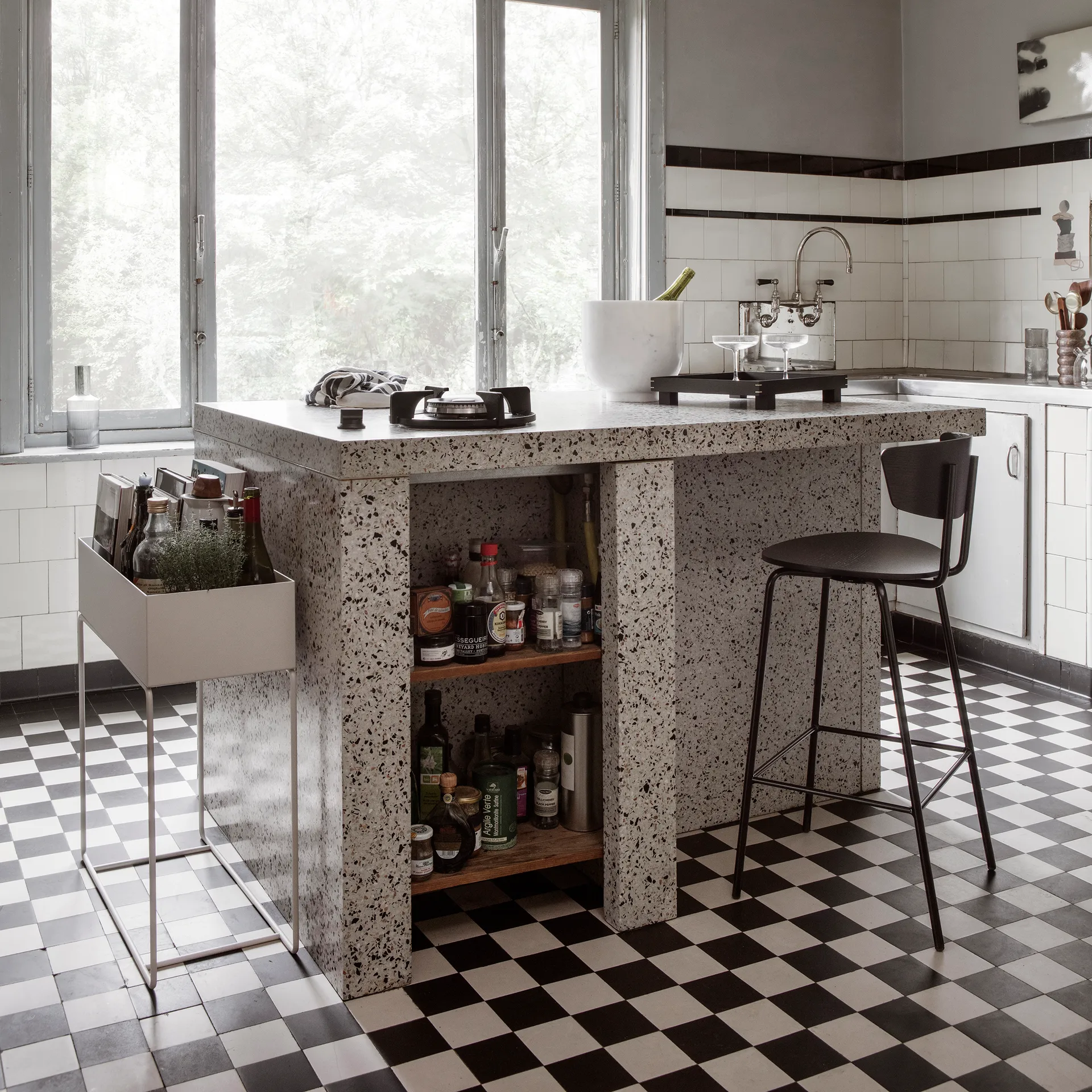 ferm LIVING plant box, light grey (light grey) Ferm Living